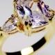 engagement ring, wedding ring, cz ring, cubic zirconia engagement ring, 3 stone ring, anniversary ring size 5 6 7 8 9 10 - MC108175G1AZ