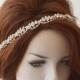 Rhinestone Bridal Headband, Bridal Headpiece, Rhinestone Wedding Headpiece, Wedding Headband, Bridal Hair Accessories