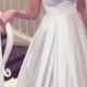 Simple vintage princess off shoulder wedding dresses