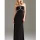Night Moves Crystal Halter Keyhole Stretch Jersey Prom Dress 6464 - Brand Prom Dresses