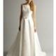 Alyne - Spring 2013 - Jean Sleeveless A-Line Wedding Dress with High Sqaure Neckline and Beaded Spaghetti Straps - Stunning Cheap Wedding Dresses