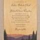Real Wood Wedding Invitations - Smoky Mountains