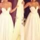 White Wedding Dresses,Long Wedding
