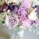 Alternative Bridal Bouquet - Dusty Miller, Purple Wedding, Sola Flowers, Keepsake Bouquet, Sola Bouquet, Rustic Wedding