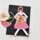 Will you be my Bridesmaid Paper Doll Cards Set of 3