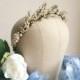 Rustic flower crown, cream flower crown, gypsophila crown, boho tiara, flower tiara, gypsophila tiara, cream bridal wreath, delicate wreath