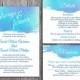 DIY Watercolor Wedding Invitation Template Set Editable Word File Download Printable Invitation Blue Invitation Purple Watercolor Invitation