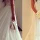 Ethereal boho wedding dress with lace sweetheart bodice
