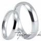 Womens/Mens Tungsten Carbide Polished Domed Comfort Fit Classic Wedding Band - 2mm, 3mm & 4mm Ring Sizes 5 - 10