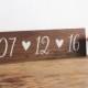 Save the Date Wooden Sign - Engagement Announcment Sign - Photo Prop - Wedding Decor, Boho Wedding, Wedding Photo Prop