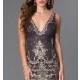 Short Sleeveless V-Neck JVN by Jovani Dress - Discount Evening Dresses 