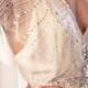 Jewel Embellished Sheer Sleeve Wedding Dress
