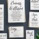 Printable Wedding Invitation Suite Calligraphy / Save the Date / RSVP / Details / Custom / Download / Invite Set / Alessandra Suite