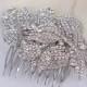 Spring is in the Air - Vintage Style Austrian Rhinestone Hair Comb