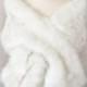 Ivory faux fur bridal wrap, Wedding Fur shrug, White Fur Wrap, Bridal Faux Fur Stole Fur Shawl Cape, wedding faux fur wrap