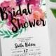 Printable Floral Bridal Shower Invitation / Kitchen Tea / Bachelorette / Wedding / Engagement / Baby Shower / Birthday / Party / Blush Pink