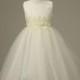 Ivory Cinderella Tulle Flower Girl Dress Style: D1098 - Charming Wedding Party Dresses