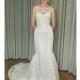 Amy Kuschel - 2014 - Monroe Sleeveless Lace Trumpet Wedding Dress with Sheer Bateau Neckline - Stunning Cheap Wedding Dresses