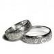 Silver Wedding Rings Book of Kells