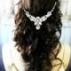 Bridal Headband, Bridal Headpiece, Bridal Hair Jewelry, Crystal Hair Accessory, Crystal Headband