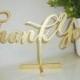 Thank You Table Sign for Wedding