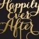 Wedding Cake Topper- Happily Ever After