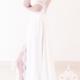 Silk with French lace night gown wedding dress from Meera Meera