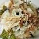 READY TO SHIP Bridal Bouquet, Fall Bouquet, Winter Bouquet, Christmas Wedding, Bridal Bouquet, Brides Bouquet, Wedding Bouquet