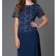 Knee Length Short Sleeve Dress 8799 by Sally Fashion - Brand Prom Dresses
