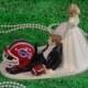 Buffalo Bills Football Lover Groom Wedding Cake Topper- NFL Funny Sports Fan Custom Personalized Weddings Decorations