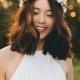 blossom and forest bridal wedding flower crown // Flore - multi-colour / bohemian floral headpiece flower crown