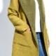 Maille Girl Apple Green Wool-Blend Fabiola Coat