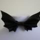 batman bowtie black - bat bow tie for men