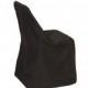 Polyester Folding Chair Cover Black 