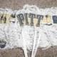 Pitt Panthers College Football Bridal Wedding Keepsake Prom Garter Lace trim