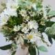 Wild Daisy Bouquet with White Wildflowers and Small White Daisies