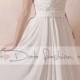 Plus Size unique  Wedding   floral lace applique romantic party   dress/ draped tulle long A-line dres
