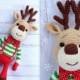 Amigurumi Rudolf Christmas deer Deer Plush  Deer Stuffed Animal Rudolf Crochet deer amigurumi cute deer toy gifts for kids  amigurumi dolls