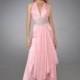 Nice Sheath / Column Halter Beading Sleeveless Chiffon Prom Dresses / Evening Dresses In Canada Prom Dress Prices - dressosity.com