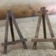 Rustic Chic EASEL SET of 2 - Natural or Rustic Stain