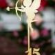 Set of 1-4 Freestanding Gold Cupid Table Numbers. Wedding Numbers. Table numbers. Numbers.