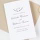 Wedding Programs Template,Printable Folded Programs, Editable Artwork and Text Colour, Edit in Word or Pages