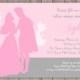 Bridal shower invitation Sleeping Beauty - Digital file