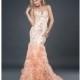 2014 New Style Cheap Long Prom/Party/Formal Jovani Dresses 5808 peach - Cheap Discount Evening Gowns