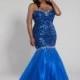 Sydneys Closet Plus Size Sequin Tulle Mermaid Prom Dress Sc7101 - Cheap Discount Evening Gowns