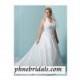 Alfred Angelo Style 1846W Plus Size Bridal Gowns - Compelling Wedding Dresses
