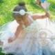 ivory flower girl dress, champagne tutu dress, ivory tutu dress, champagne tutu dress, girls dress, child dress, birthday outfit,