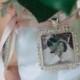 DIY Wedding Bouquet Photo Memory charm - Photo Pendants charms  Rhinestone Square - Everything you need Great gift for Bride