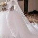Arabic South African Vintage Cap Sleeves Wedding Dresses Ball Gowns Appliques Lace Beaded Tulle Long Bridal Gowns Plus Size Cathedral Lace Wedding Dresses Mermaid Wedding Dress 2017 Wedding Dresses Online with 187.43/Piece on Hjklp88's Store 
