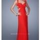 Sweetheart Gown with Open Back by La Femme 21160 - Discount Evening Dresses 